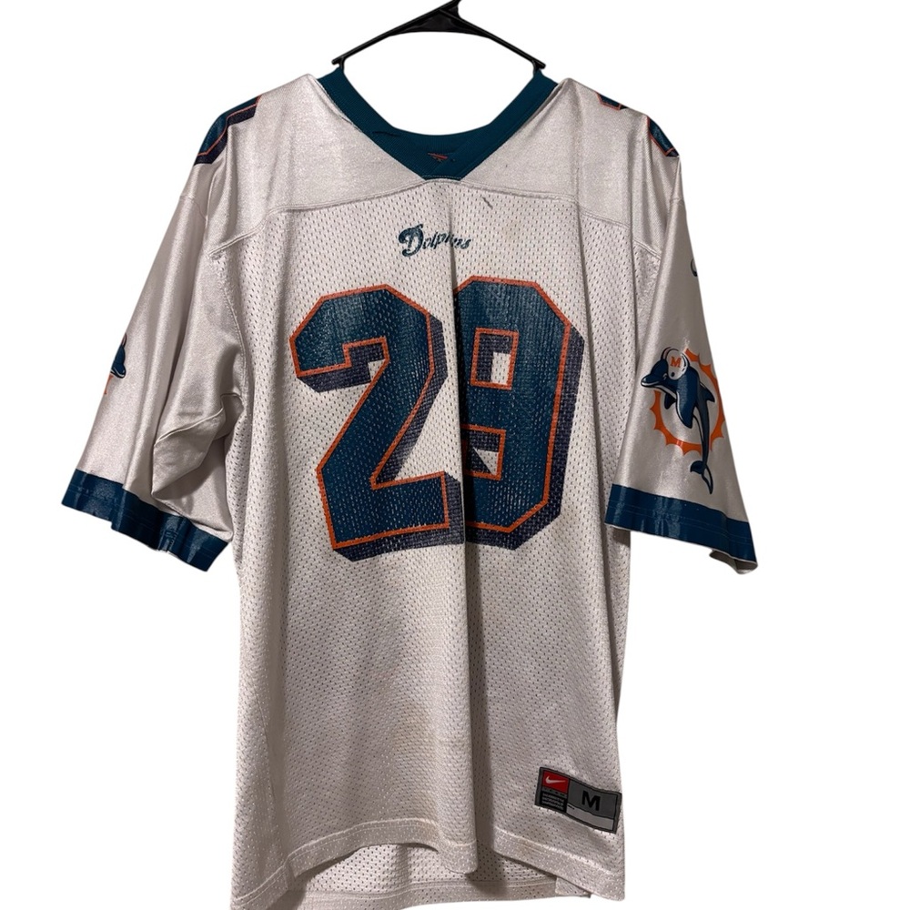 Dolphins Football #29 Sam Madison Jersey